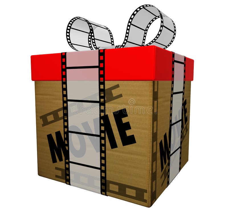 Film gift stock illustration. Illustration of theatre 3456246
