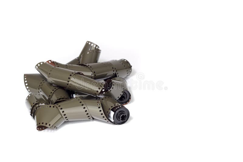 Film Roll Analog Camera Isolated Stock Photo Image of media, cinema