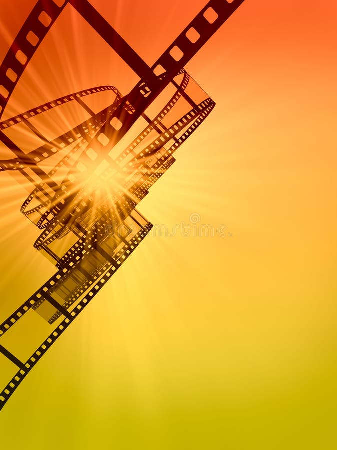 Film Strip stock illustration. Illustration of background 12964645