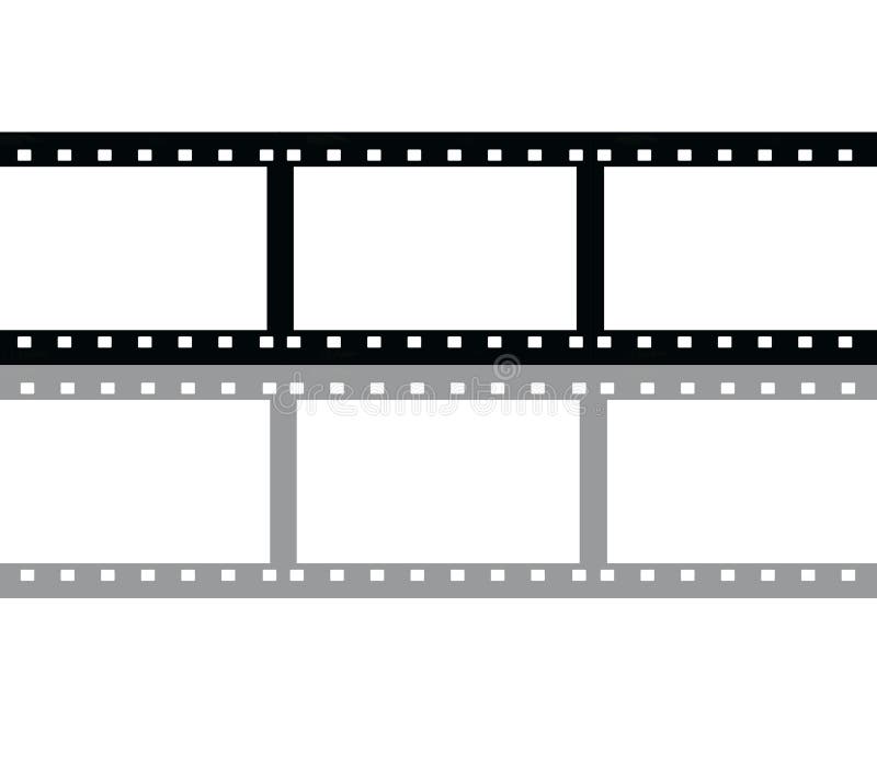 Vector film strip stock vector. Illustration of clip, filmstrip - 6572679