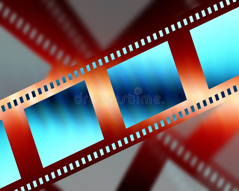 Film strip stock illustration. Illustration of emulsion 7101000