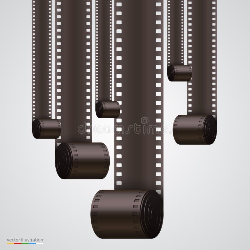 Film Strip background stock vector. Illustration of frame 49657387