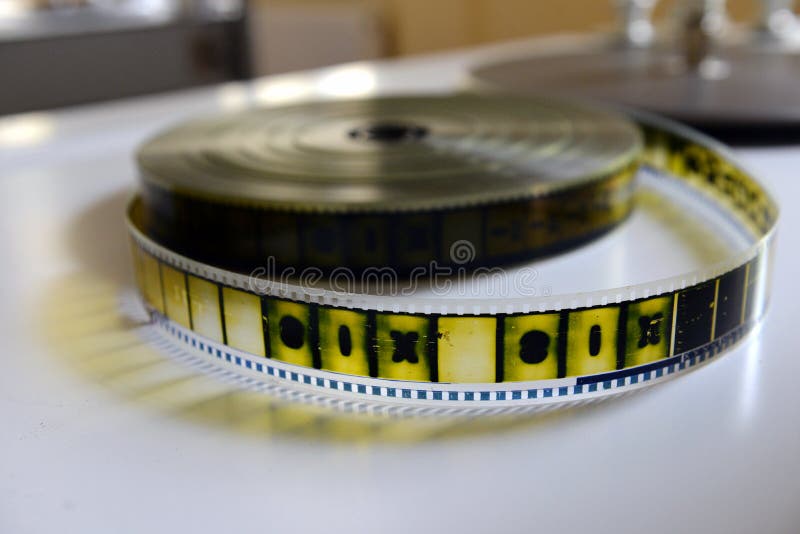 Film strip stock photo. Image of pasteboard, video, shadow 75479876