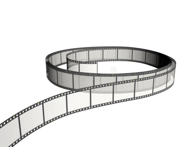 Film strip in roll