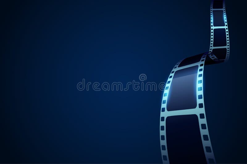 Premium Vector  Film roll icon. movie reel. realistic reel of