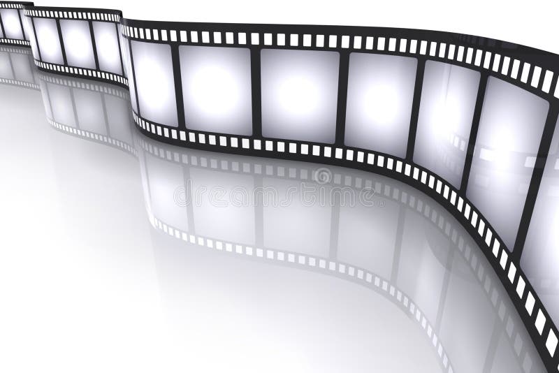 Filmstrip illustration stock Filmstrip illustration stock