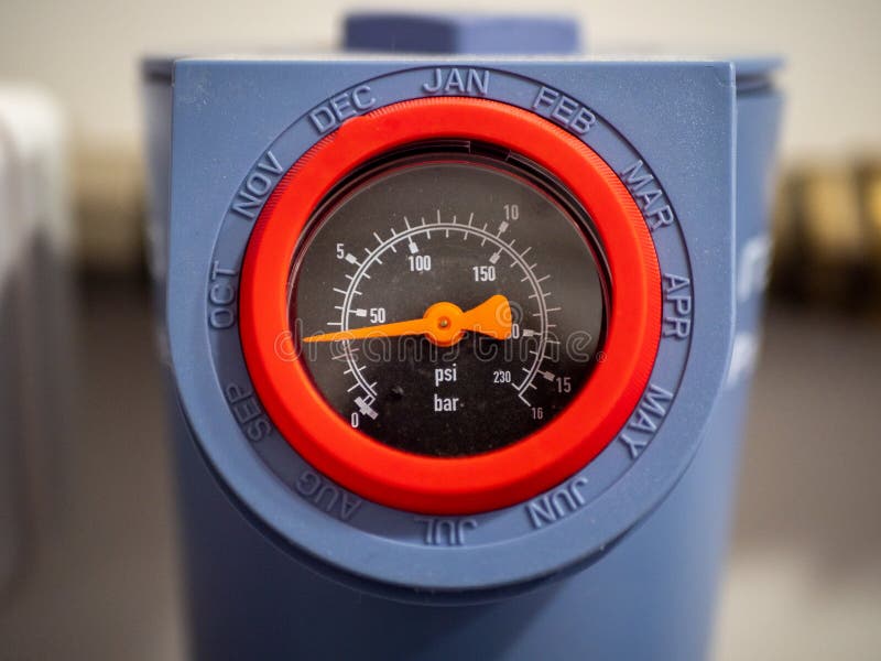Filter Pressure Gauge with Backwash Filtering Mesh for Preliminary