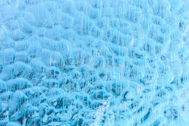 Fim da textura do iceberg acima, lagoa Joukulsarlon do gelo