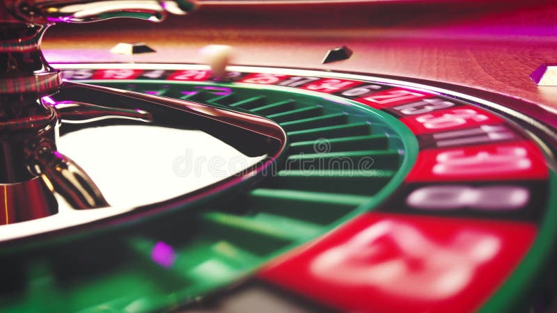 Fin de table de roulette au casino