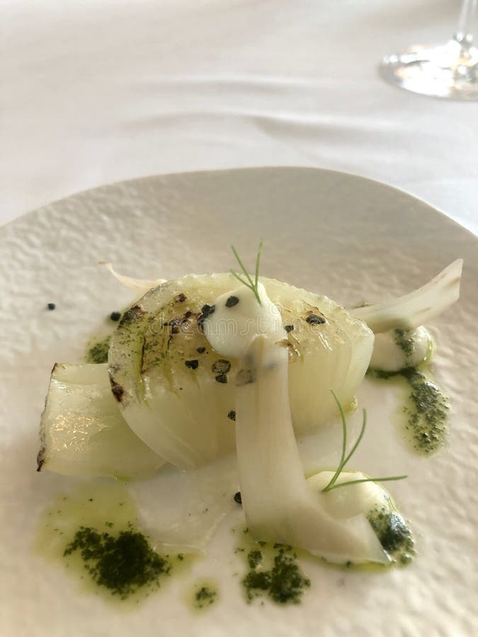 Fine dining, creative starter served in michelin star restaurant. High quality photo. Fine dining, creative starter served in michelin star restaurant. High quality photo