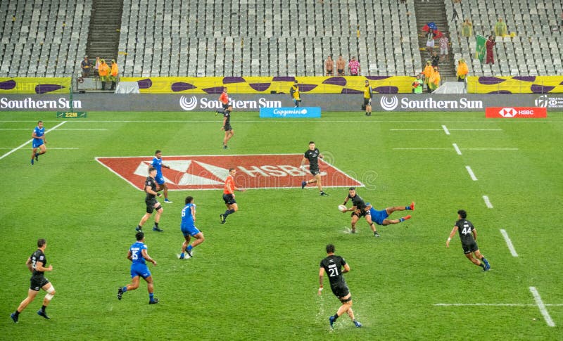 Final Do Campeonato Mundial De Rugby Sevens Na Cidade Do Cabo Em Dezembro  De 2022 Imagem de Stock Editorial - Imagem de zelândia, série: 266517799