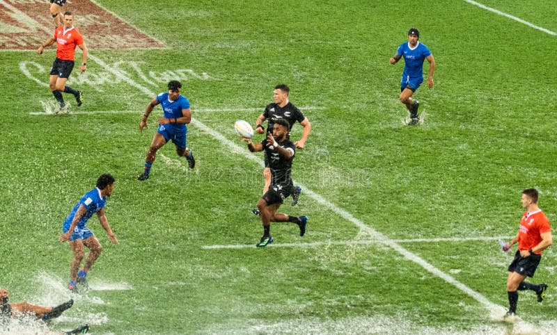 Final Do Campeonato Mundial De Rugby Sevens Na Cidade Do Cabo Em Dezembro  De 2022 Imagem de Stock Editorial - Imagem de zelândia, série: 266517799