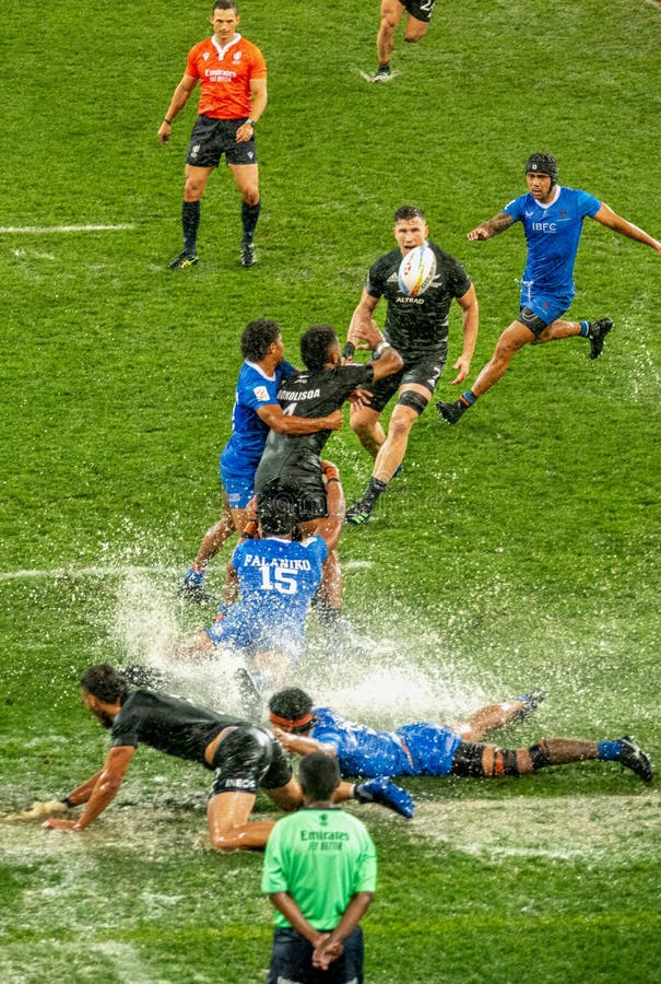 Final Do Campeonato Mundial De Rugby Sevens Na Cidade Do Cabo Em Dezembro  De 2022 Imagem de Stock Editorial - Imagem de zelândia, série: 266517799