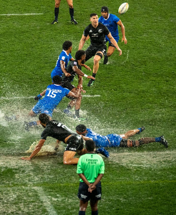 Final Do Campeonato Mundial De Rugby Sevens Na Cidade Do Cabo Em Dezembro  De 2022 Imagem de Stock Editorial - Imagem de zelândia, série: 266517799