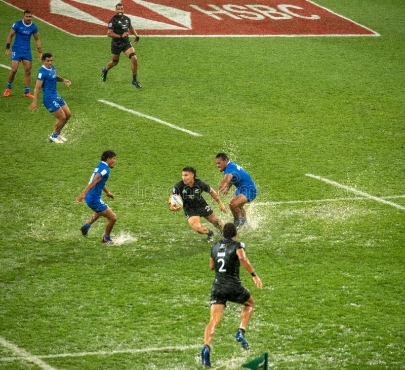 Final Do Campeonato Mundial De Rugby Sevens Na Cidade Do Cabo Em Dezembro  De 2022 Foto Editorial - Imagem de final, fornos: 266517931