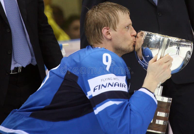 Final en campeonato del mundo de IIHF, Eslovaquia fotos de archivo libres de regalías Final en campeonato del mundo de IIHF, Eslovaquia fotos de archivo libres de regalías