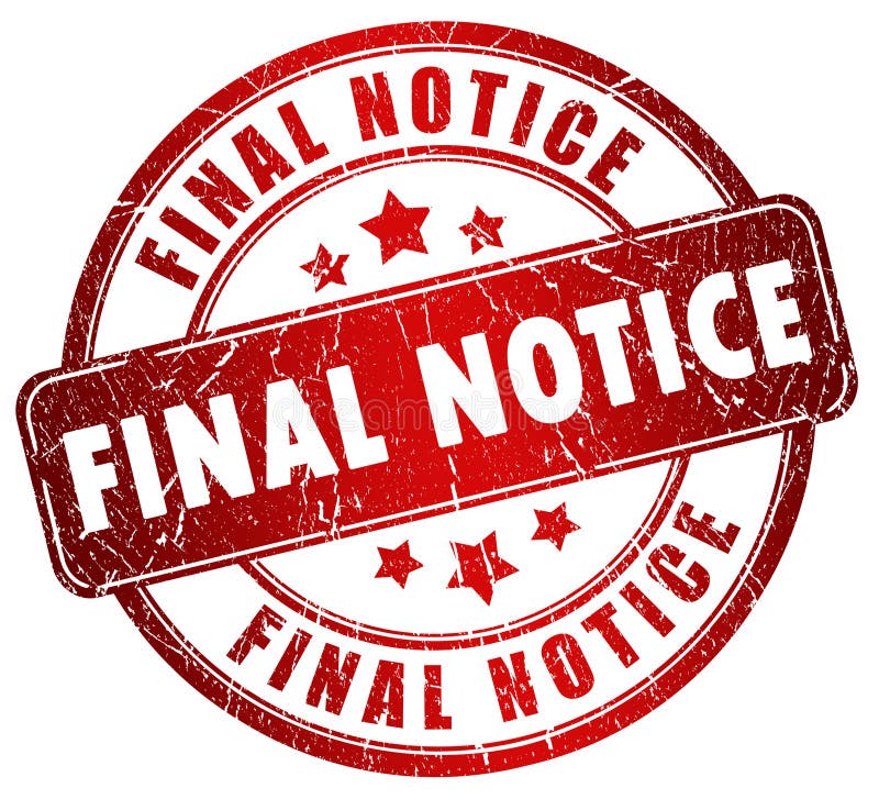 8+ Last notice Free Stock Photos StockFreeImages