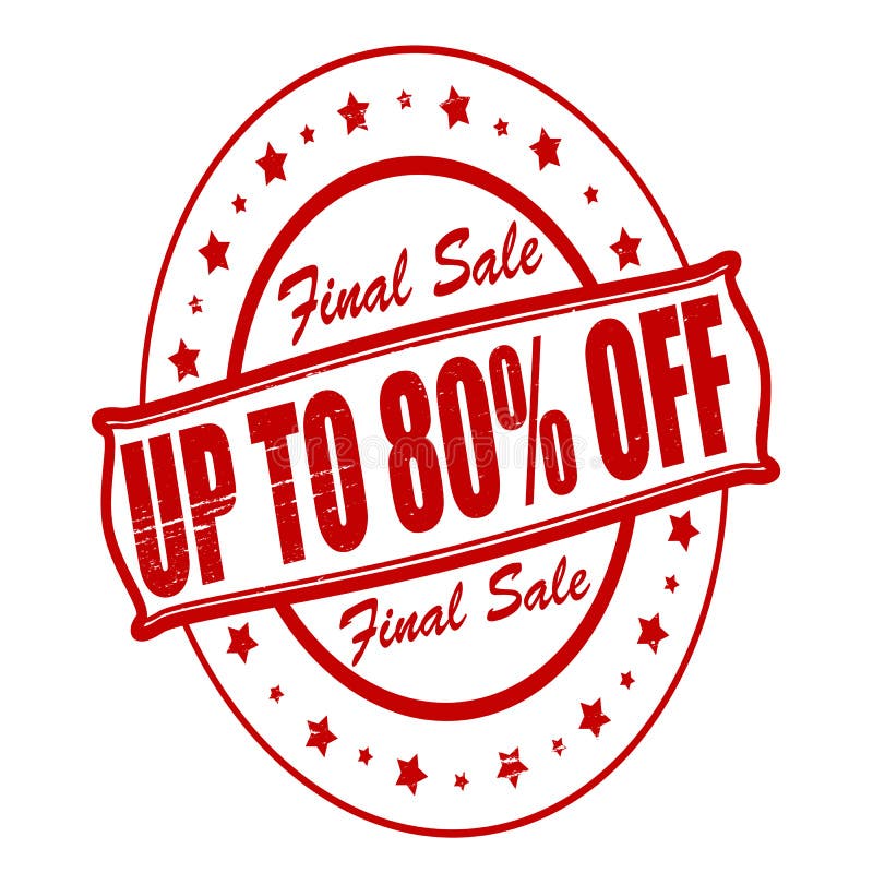 Final sale stock illustration. Illustration of stamp - 109744397