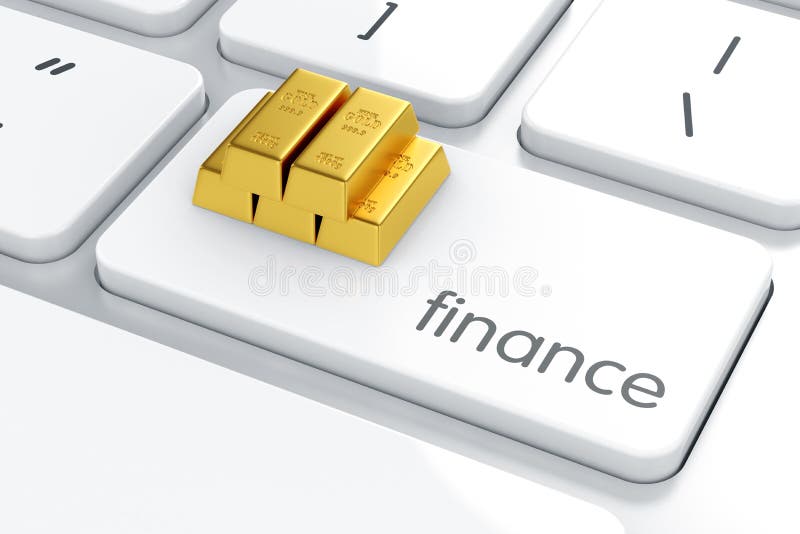 Finance concept royalty free illustration