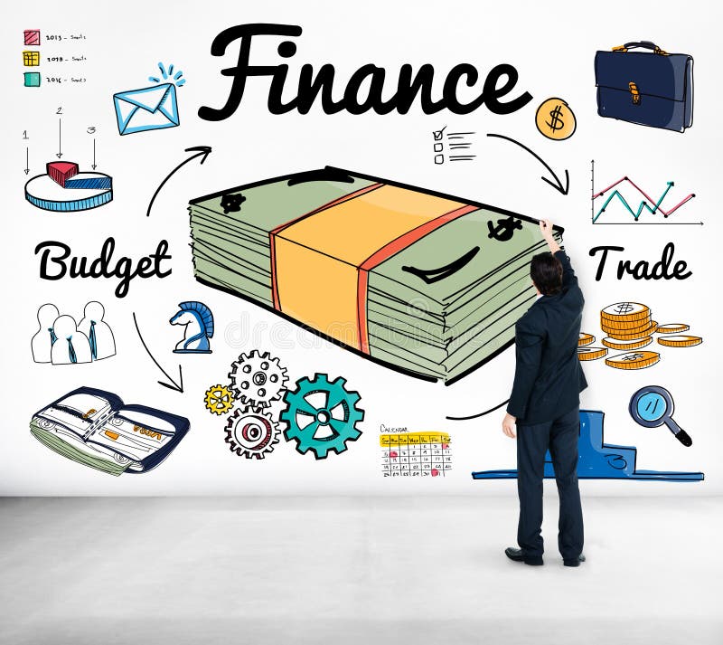 Finance Money Debt Expenditure Trade Concept Stock Image Image of