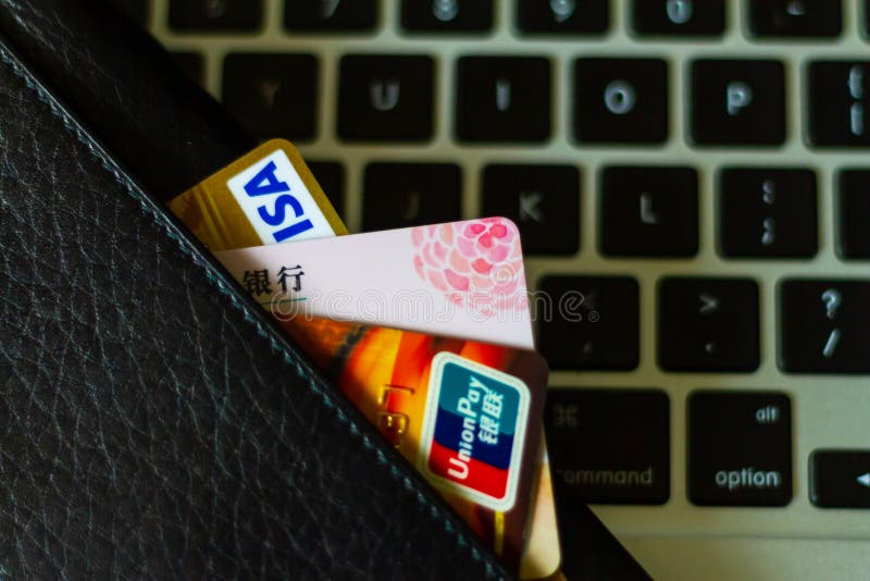 Finance produces Visa cards and wallet royalty free stock image Finance produces Visa cards and wallet royalty free stock image