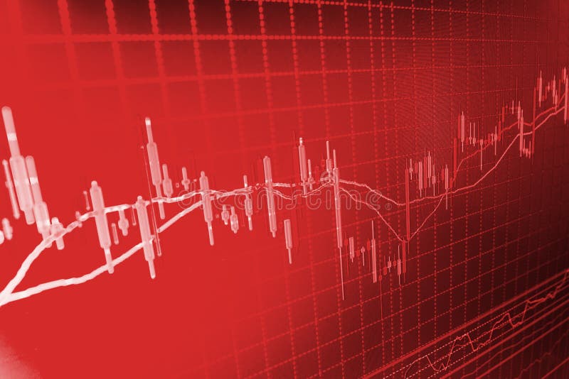 Finance Stock Exchange Background Stock Photo - Image of blue ...