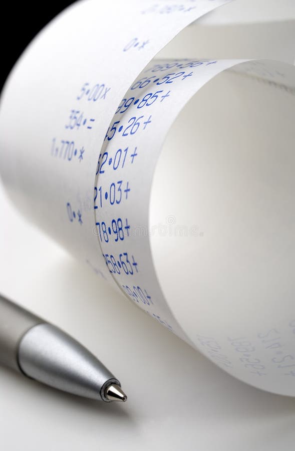 Finances and Pen. stock image