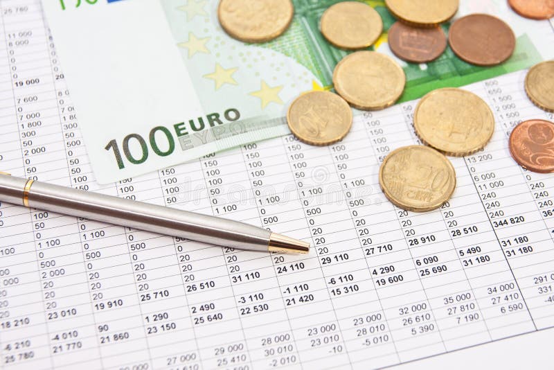 Financez l'état avec l'euro photos stock Financez l'état avec l'euro photos stock