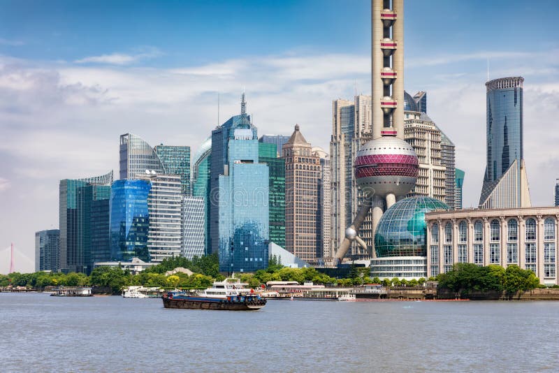 The financial center of Shanghai, Pudong, with modern skyscrapers and buildings stock photos The financial center of Shanghai, Pudong, with modern skyscrapers and buildings stock photos