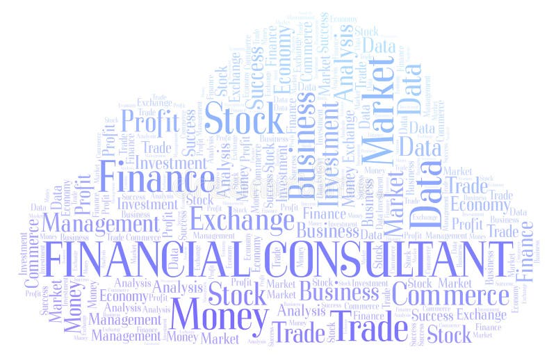 Financial Consultant Word Cloud. Stock Illustration Illustration of finance, financial 129648093