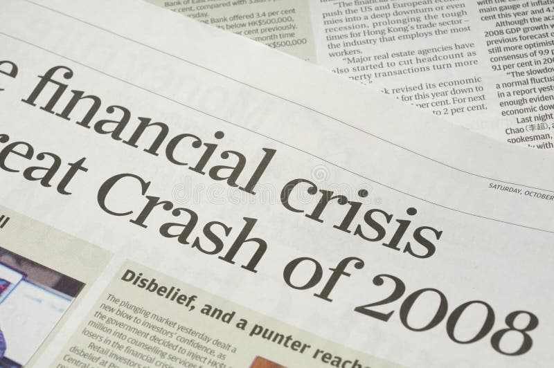 Financial crisis headlines