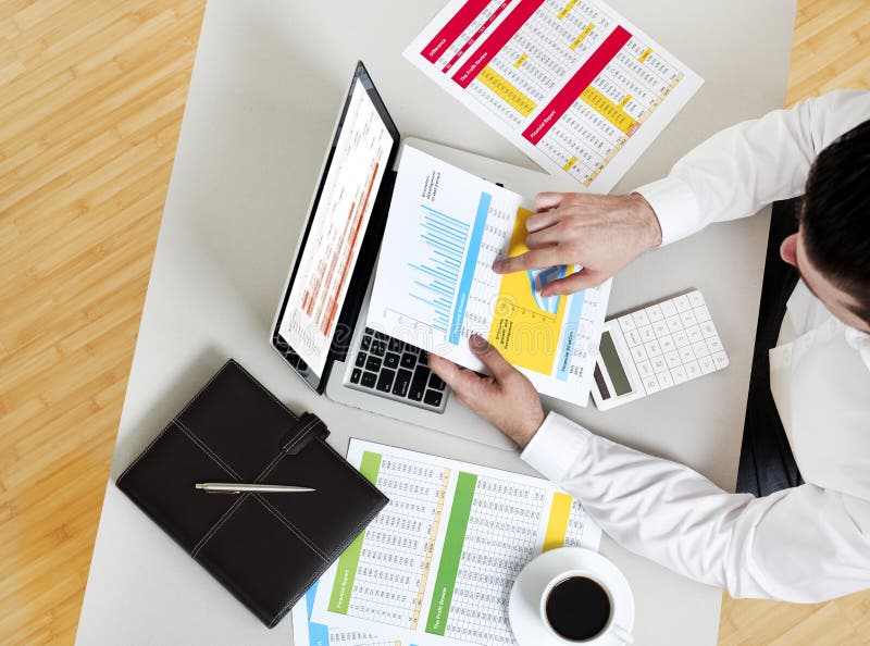 Financial Data royalty free stock photo
