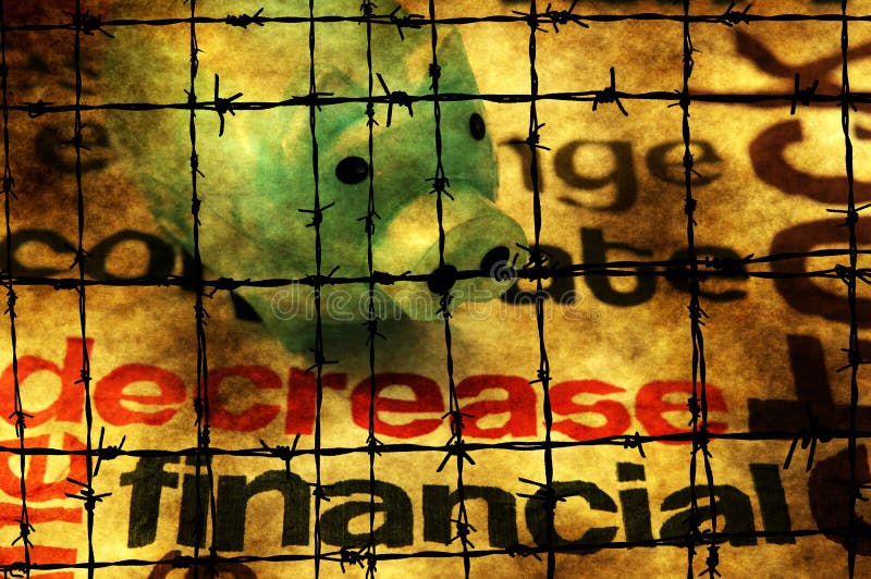 Close up of Financial decrease concept. Decrease business concept stock images, royalty-free photos and pictures