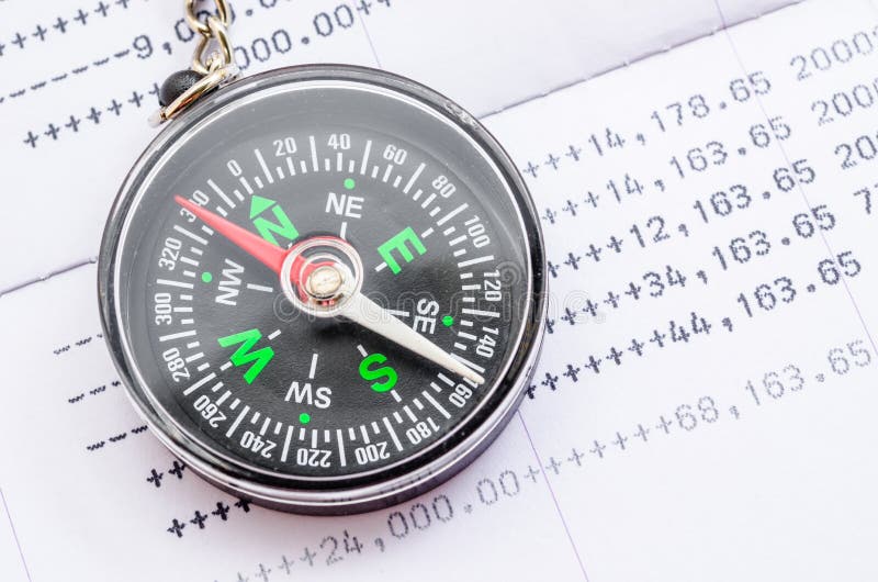 Financial direction concept. stock image Financial direction concept. stock image