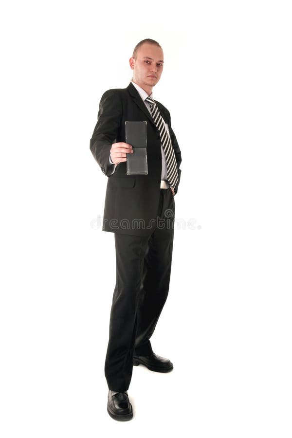 Financial inspector in business outfit stock images
