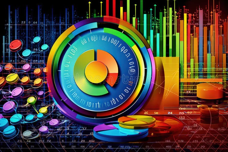 Financial Modeling and Accounting - Generative AI vector illustration