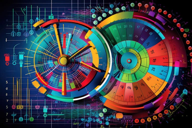 Financial Modeling and Accounting - Generative AI vector illustration