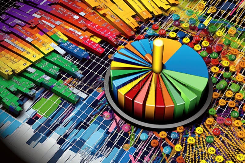 Financial Modeling and Accounting - Generative AI royalty free illustration