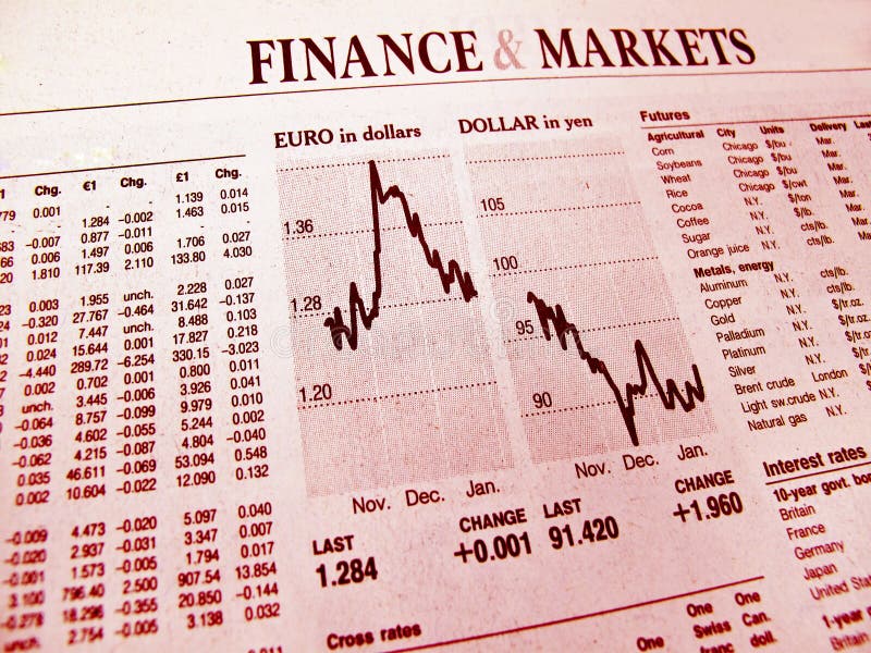 Financiële crisis royalty-vrije stock afbeelding Financiële crisis royalty-vrije stock afbeelding