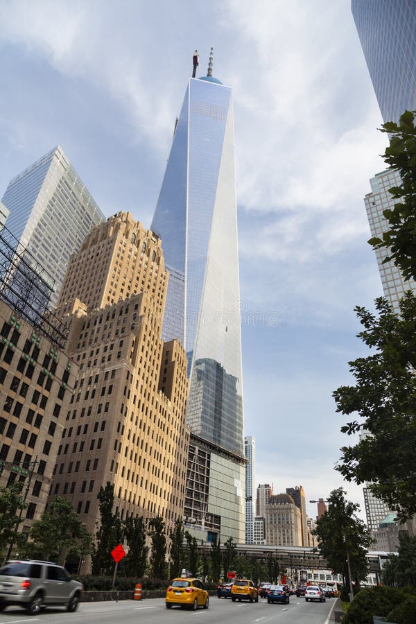 Finansiell mitt för värld, New York, ledare arkivbilder Finansiell mitt för värld, New York, ledare arkivbilder