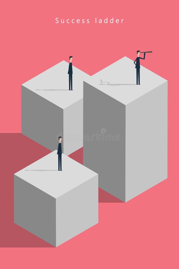 Finanza di affari di vettore Riuscito concetto di visione con l'icona dell'uomo d'affari e del telescopio, direzione di simbolo, illustrazione di stock Finanza di affari di vettore Riuscito concetto di visione con l'icona dell'uomo d'affari e del telescopio, direzione di simbolo, illustrazione di stock