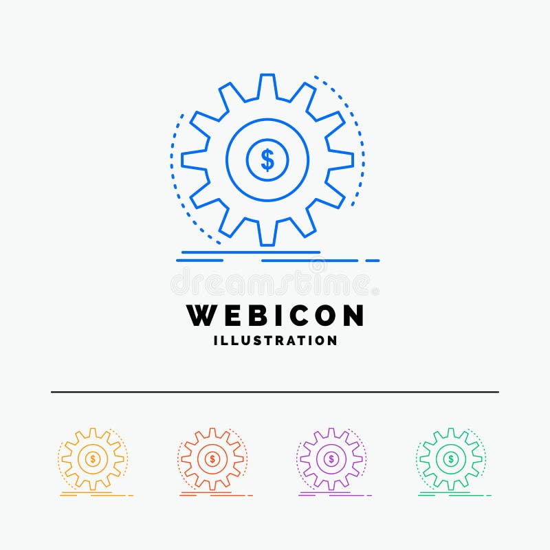 Finanza, flusso, reddito, facente, linea di colore dei soldi 5 modello dell'icona di web isolato su bianco Illustrazione di vetto royalty illustrazione gratis Finanza, flusso, reddito, facente, linea di colore dei soldi 5 modello dell'icona di web isolato su bianco Illustrazione di vetto royalty illustrazione gratis