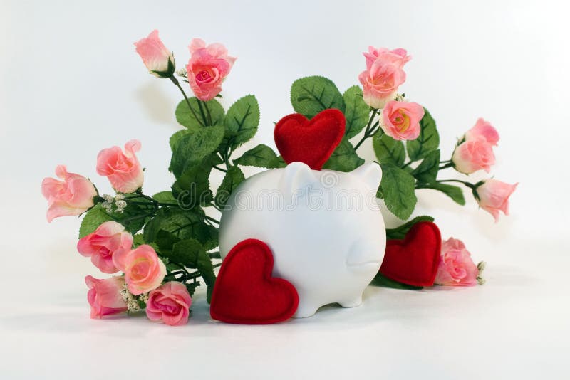Finanzas del amor imágenes de archivo libres de regalías Finanzas del amor imágenes de archivo libres de regalías