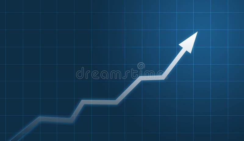 Finanzdiagramm vektor abbildung Finanzdiagramm vektor abbildung