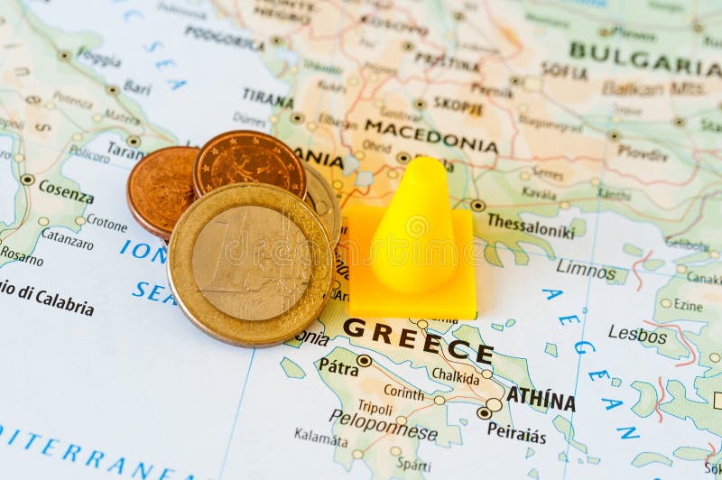 Finanzkrise Griechenlands stockfoto Finanzkrise Griechenlands stockfoto