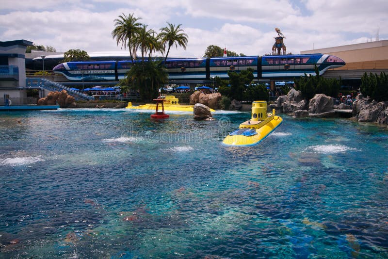 Finden von Nemo Submarine Voyage bei Disneyland, Kalifornien stockfotos Finden von Nemo Submarine Voyage bei Disneyland, Kalifornien stockfotos