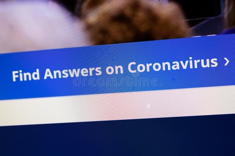 Finding answers about covid 19 royalty free stock image