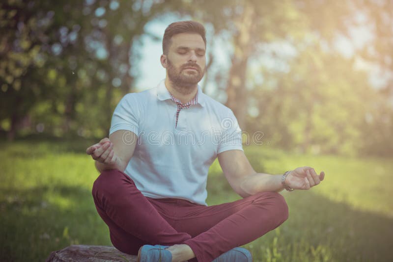 Finding peace stock photography Finding peace stock photography
