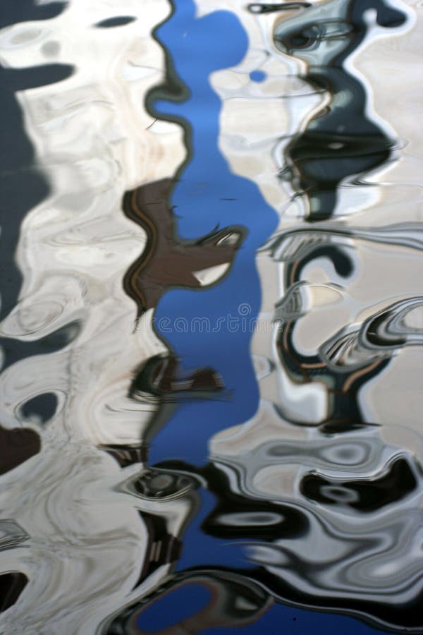 Dettaglio astratto di acqua in primo piano fotografia stock libera da diritti