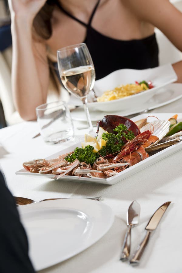 Fine Fish Dinner stock photo. Image of people, dress - 17313210